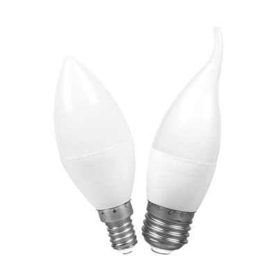 φως βολβών κεριών των οδηγήσεων 6500K E27 E14 3W 5W 7W για εσωτερικό